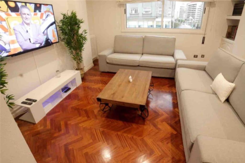 Apartamento Piso Lujo En Gran Via Con Garaje Vigo Exterior foto